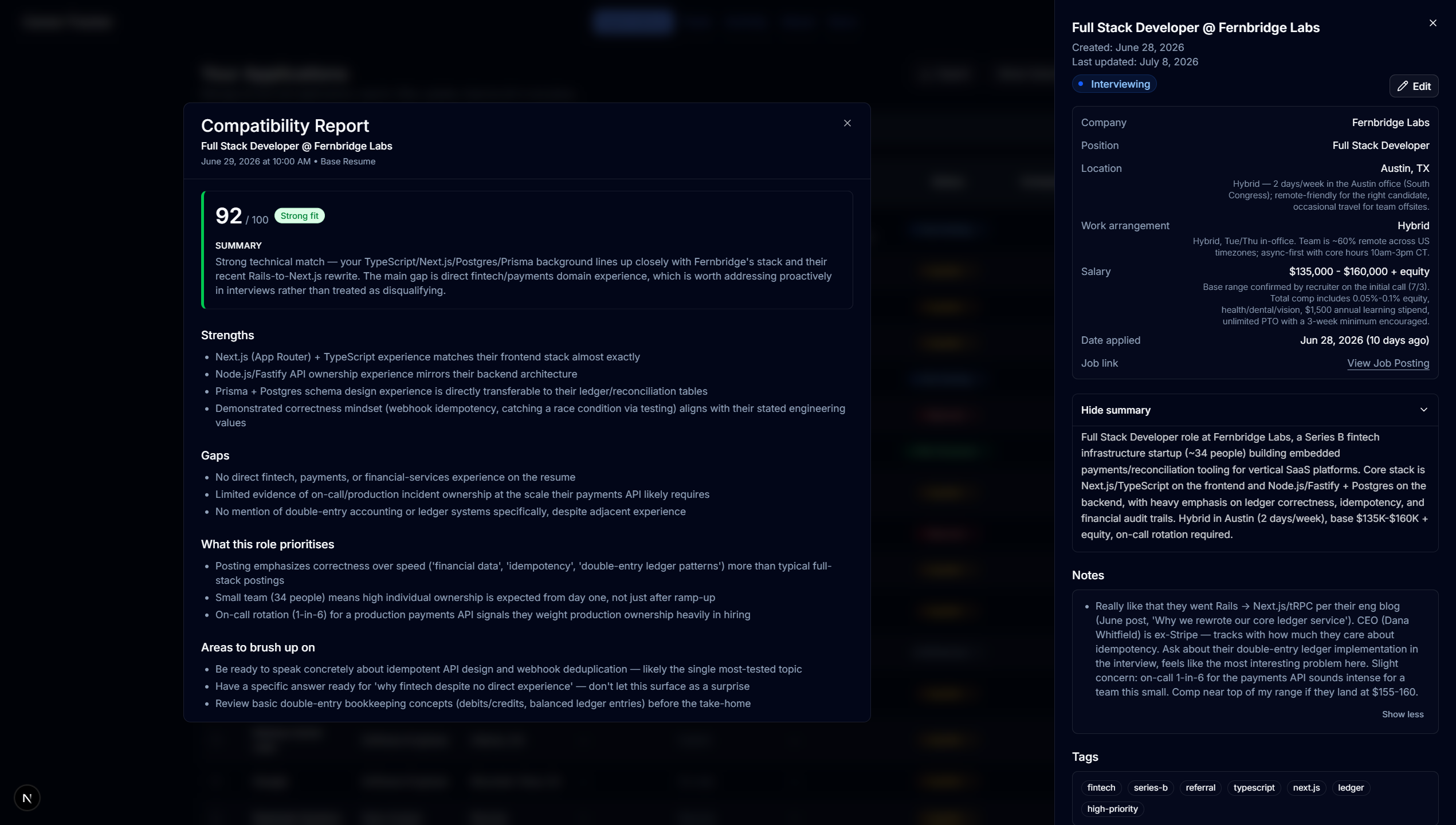 Career-Tracker.ca AI compatibility report