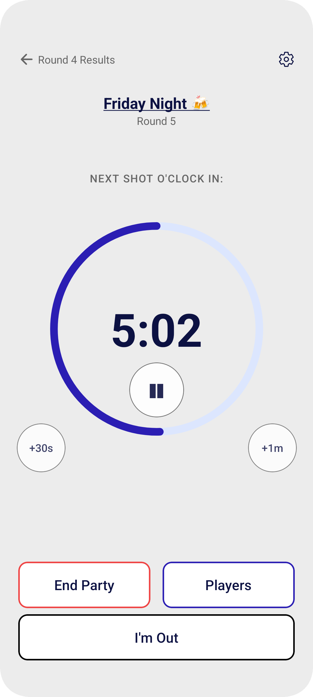 Shot O'Clock countdown timer